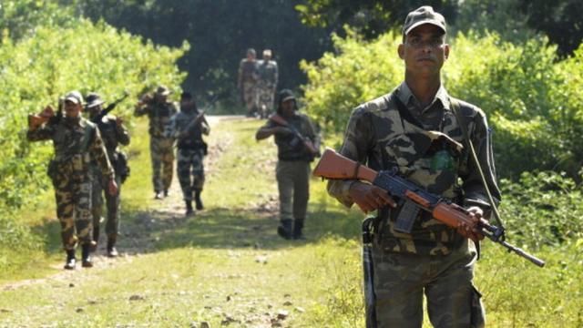 Clash in Central India Security Forces Engage with Rebel Group