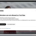 YouTube Now Blocking Any App That Removes Ads