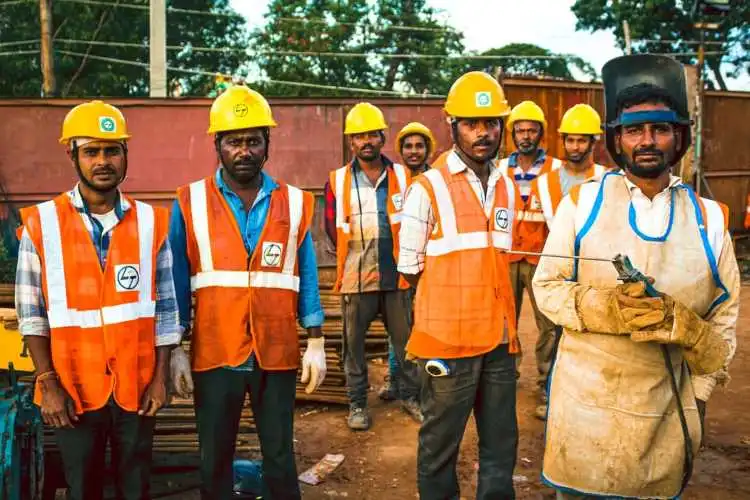 Public Holiday on Worlds Labour Day but Labourers Working Hard on their Day for Daily Bread